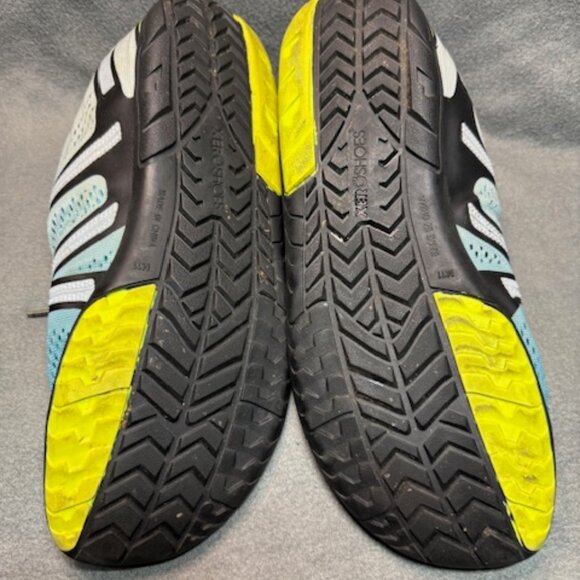 Xero Shoes HFS Men’s 11 Minimalist Running Shoes Blue Black Yellow Barefoot main image 4